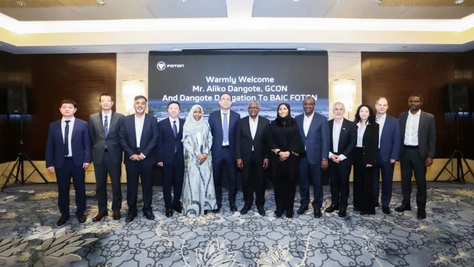 BAIC开门红 | 凯发k8国际福田为非洲尼日利亚丹格特集团交付千台订单