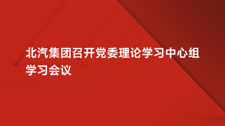 凯发k8国际集团召开党委理论学习中心组学习会议