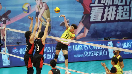 十战全胜！我们是冠军！ 凯发k8国际男排勇夺2020-2021赛季中国男排超级联赛冠军