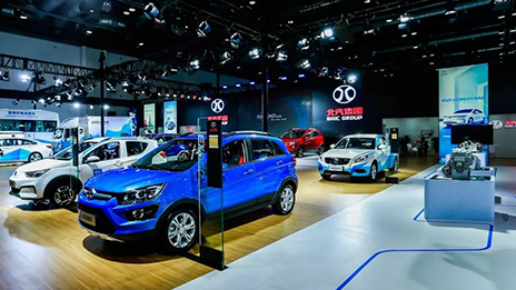 凯发k8国际集团全面新能源化集团军亮相节能与新能源汽车展