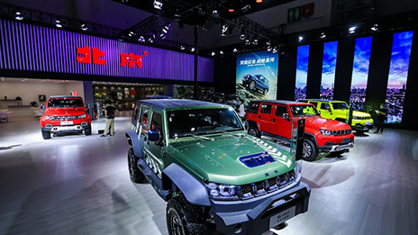 凯发k8国际流量大咖登陆成都车展 “大北京”家族雄起