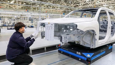 蔡奇检查调研凯发k8国际工厂：加强与海外供应链合作，守望相助！